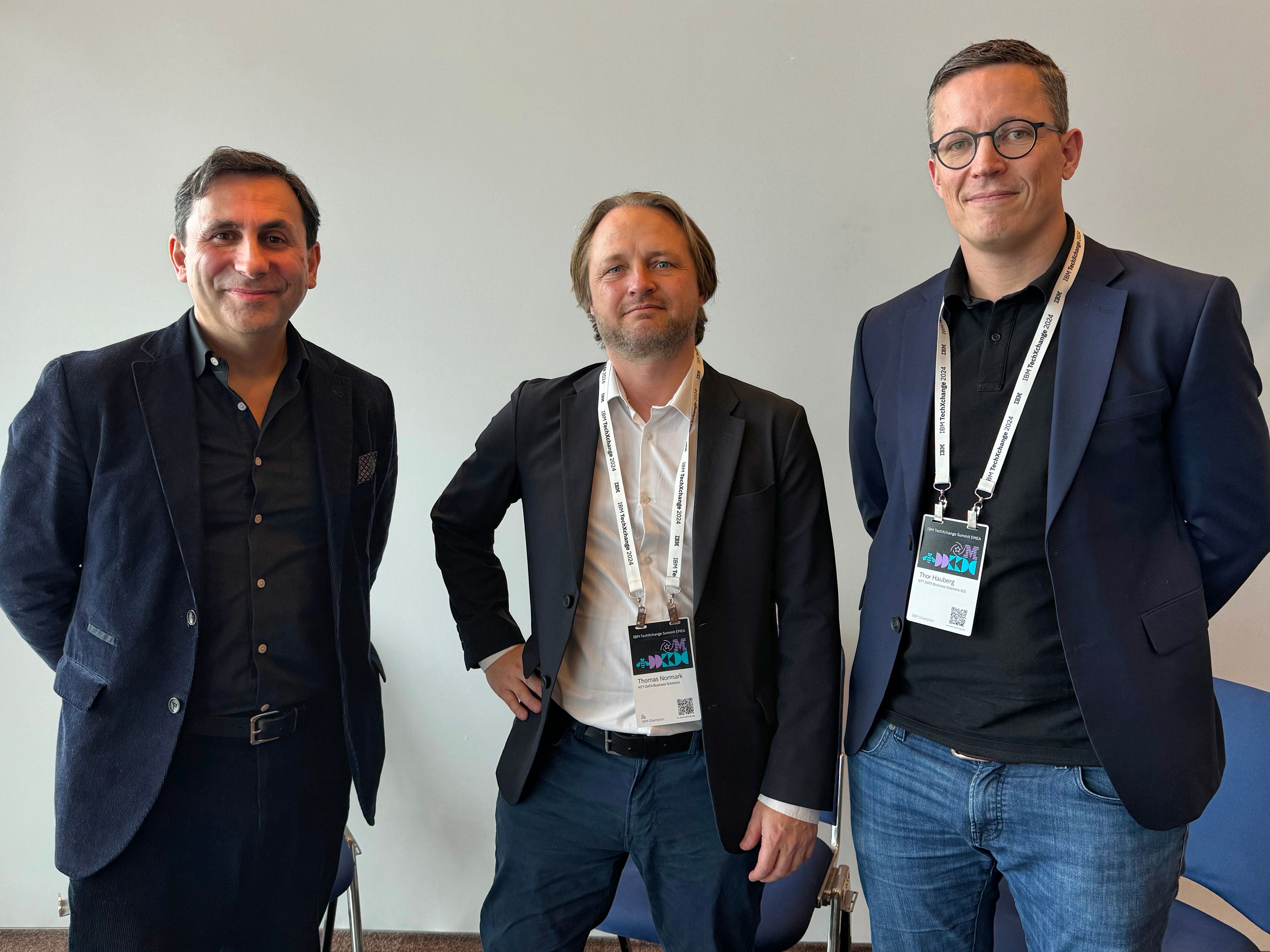 Dinis Guarda Interviews Thomas Normark And Thor Hauberg From NTT DATA