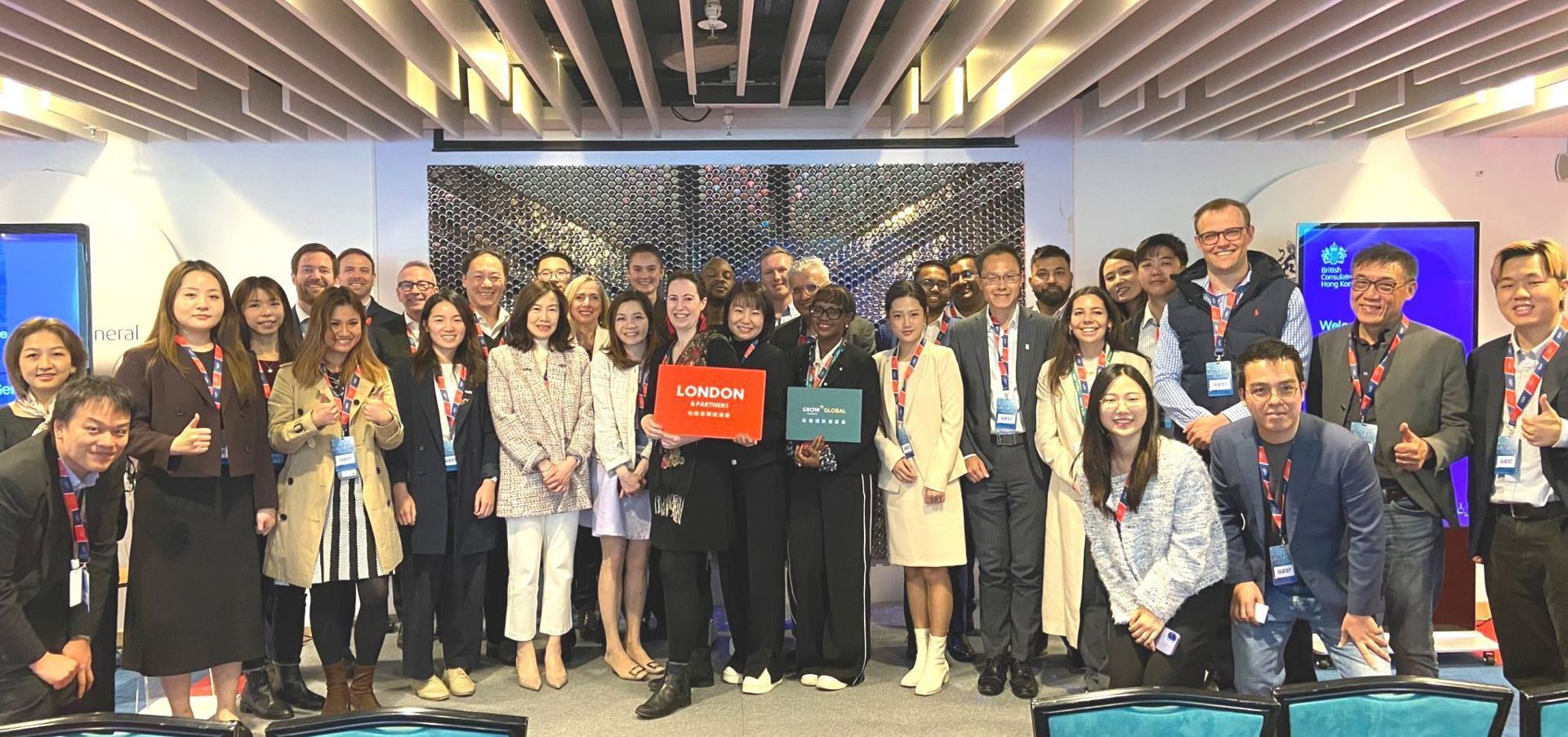 Invest Hong Kong (InvestHK) Cohosts UK Tech Trade Delegation With Grow London Global