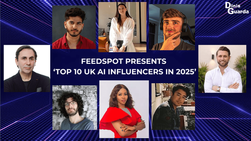 ‘Top 10 UK AI Influencers of 2025’ by Feedspot, Dinis Guarda Recognised 