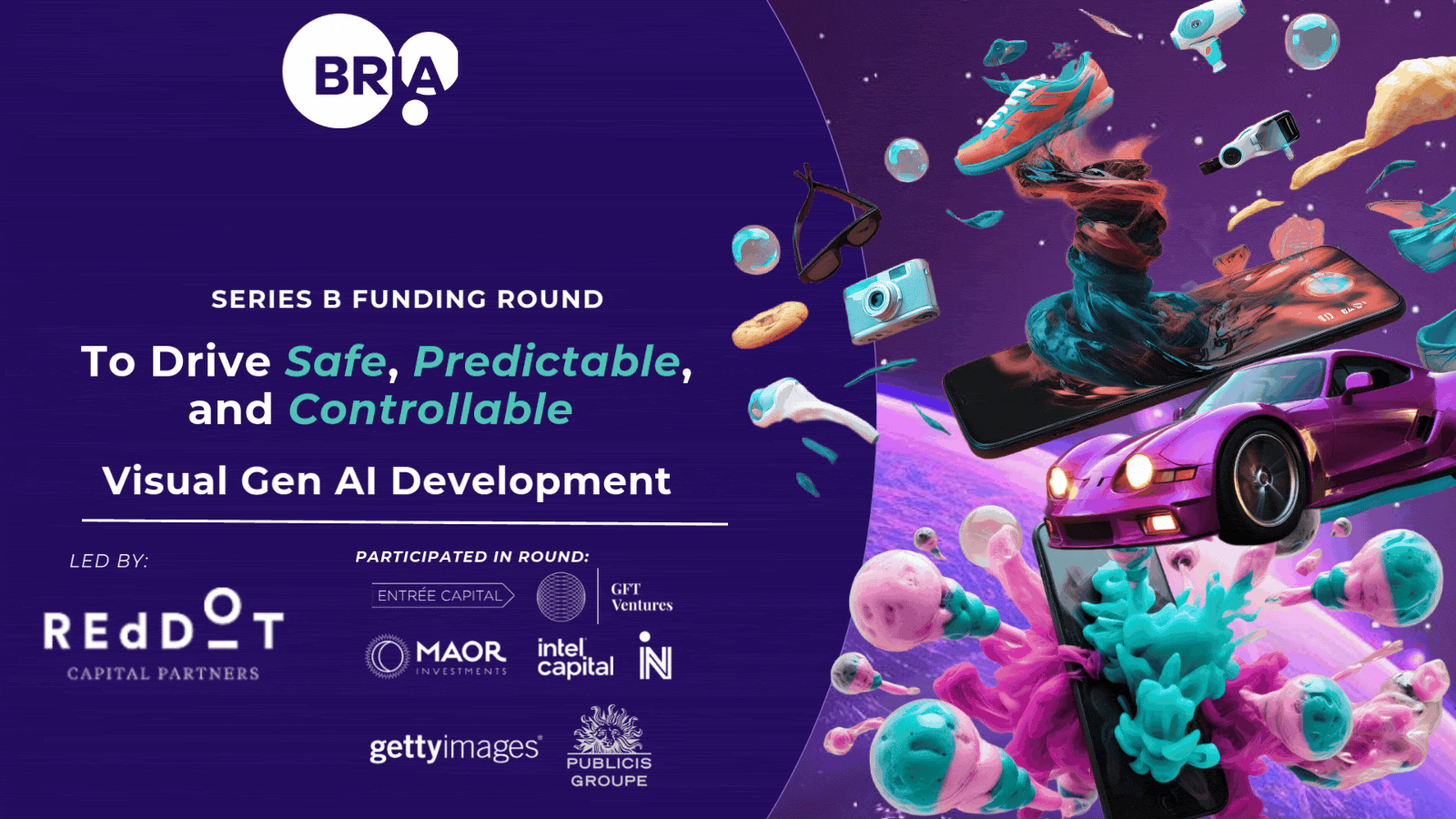 Bria Raises $40M In Series B To Expand Visual Generative AI For Enterprises